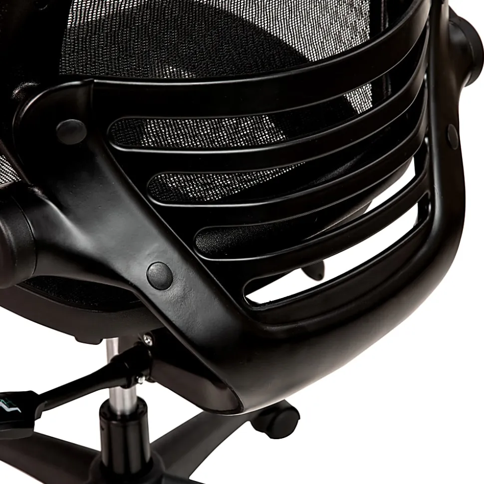 Flash Furniture Mesh Mid-Back Executive Office Chair, Black