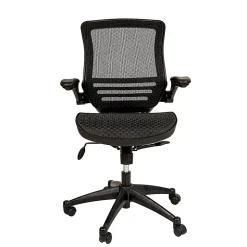 Flash Furniture Mesh Mid-Back Executive Office Chair, Black