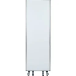 Flash Furniture Mobile Magnetic Whiteboard Partition With Lockable Casters, 72