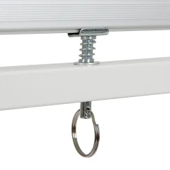 Flash Furniture Mobile Reversible Magnetic Dry-Erase Whiteboard, 62 1/2