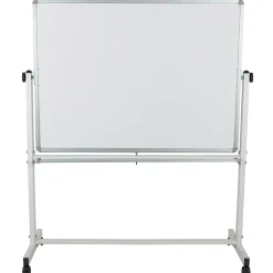 Flash Furniture Mobile Reversible Magnetic Dry-Erase Whiteboard, 62 1/2