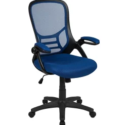 Flash Furniture Porter Ergonomic Mesh High-Back Office Chair, Blue