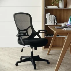Flash Furniture Porter Ergonomic Mesh High-Back Office Chair, Black