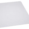 Flash Furniture Rectangle Vinyl Chair Mat, 45" x 53", Clear
