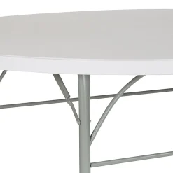 Flash Furniture Round Bi-Fold Plastic Banquet And Event Folding Table, 29