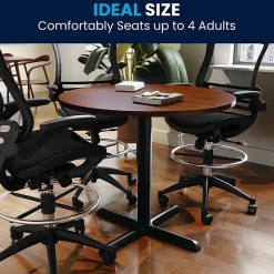 Flash Furniture Round Multipurpose Conference Table, 30