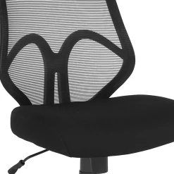 Flash Furniture Salerno Series Ergonomic Mesh High-Back Office Chair, Black
