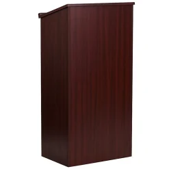 Flash Furniture Stand-Up Wood Lectern, 45-3/4