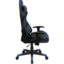 Flash Furniture X20 Ergonomic LeatherSoft High-Back Racing Gaming Chair, Blue