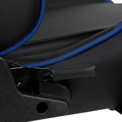 Flash Furniture X20 Ergonomic LeatherSoft High-Back Racing Gaming Chair, Blue
