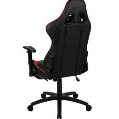Flash Furniture X30 Ergonomic LeatherSoft™ Faux Leather Gaming Racing Chair, Red/Black