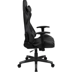 Flash Furniture X20 Ergonomic LeatherSoft High-Back Racing Gaming Chair, Gray
