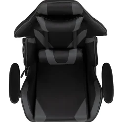 Flash Furniture X20 Ergonomic LeatherSoft High-Back Racing Gaming Chair, Gray