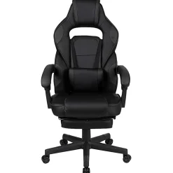 Flash Furniture X40 Gaming Chair With Fully Reclining Back And Arms, Black