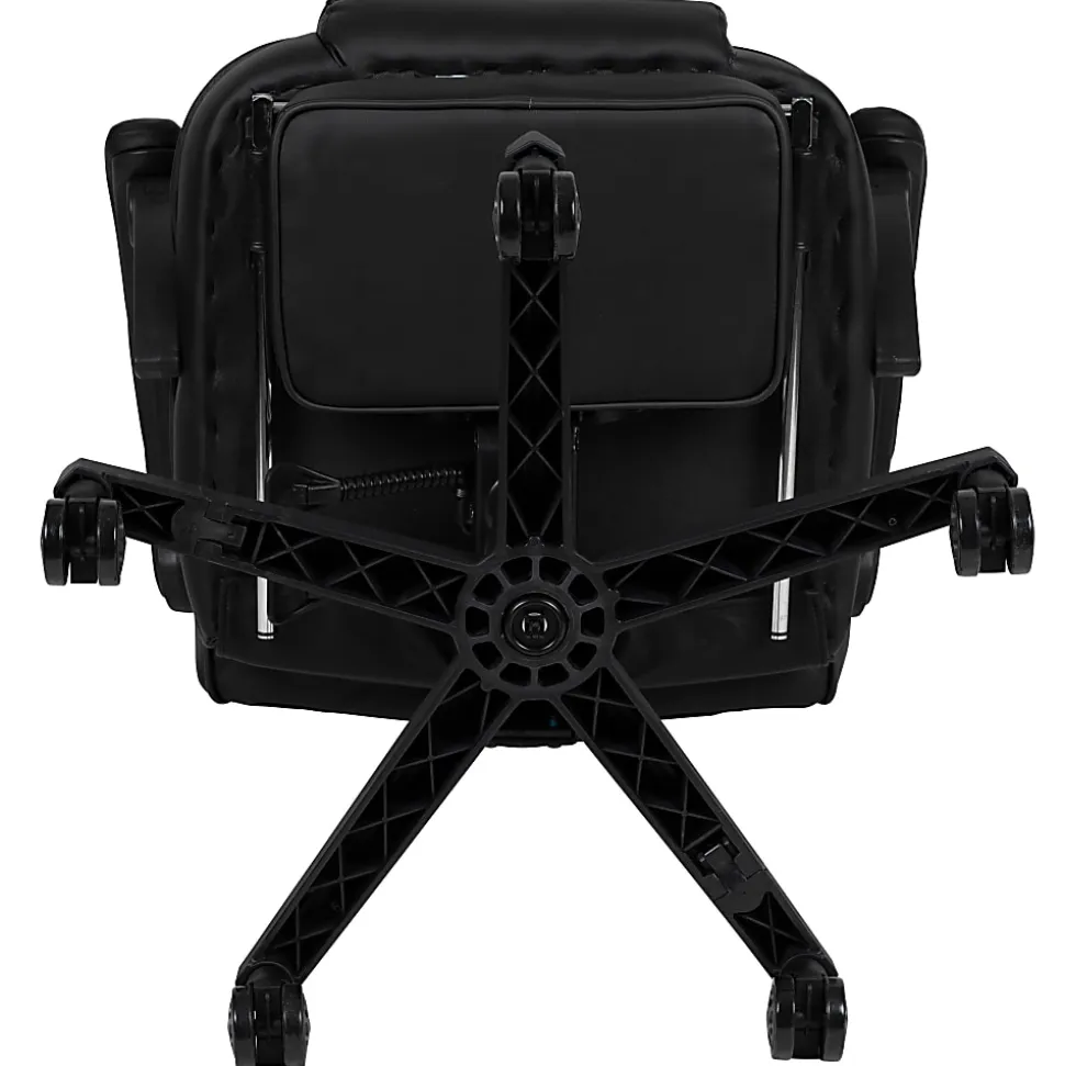 Flash Furniture X40 Gaming Chair With Fully Reclining Back And Arms, Black