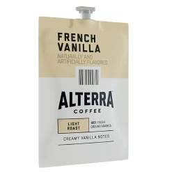 FLAVIA® Coffee ALTERRA® Single-Serve Coffee Freshpacks, French Vanilla, Carton Of 100