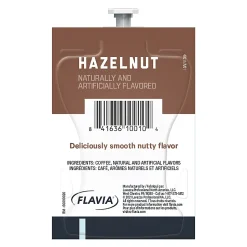 FLAVIA® Coffee ALTERRA® Single-Serve Coffee Freshpacks, Hazelnut, Carton Of 100