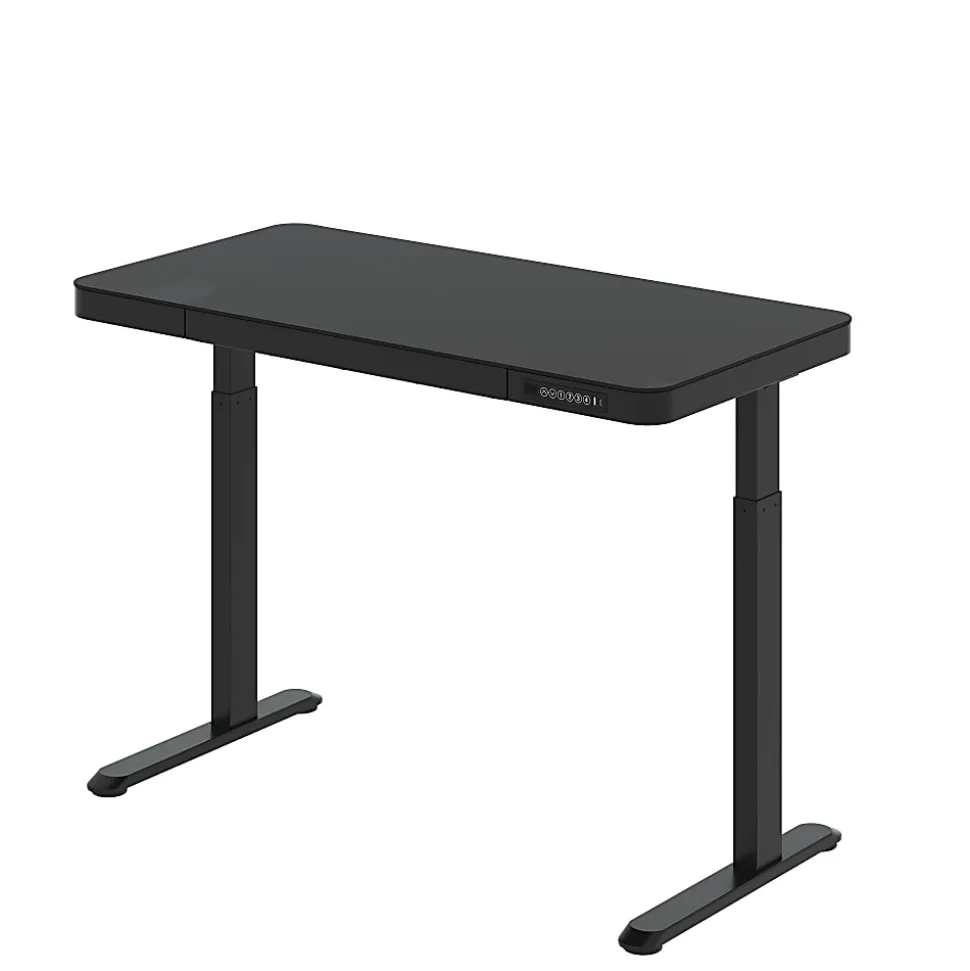 Flexispot EG9 48"W Electric Adjustable Height Standing Desk, Black