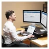 Flexispot EM7MB Electric Sit-Stand Desk Riser, 35-13/16" x 24", Black