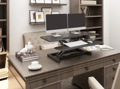 Flexispot EM7MB Electric Sit-Stand Desk Riser, 35-13/16