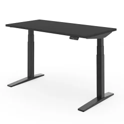 FlexiSpot E7 Pro Electric 55”W Adjustable Height Standing Desk, Black