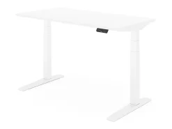 FlexiSpot E7 Pro Electric 55”W Adjustable Height Standing Desk, White
