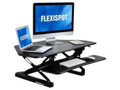 FlexiSpot Height-Adjustable Standing Desk Riser for Corner Desk, 41