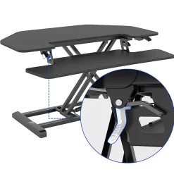FlexiSpot M7-E Series Desk Riser, Corner, 36