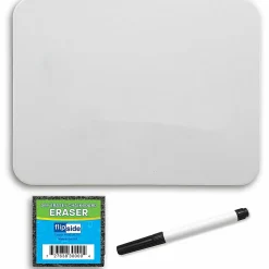 Flipside Magnetic Dry-Erase Board Class Pack, 9" x 12", White, Set Of 12