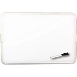 Flipside Products 2-Sided Magnetic Dry-Erase Boards With Pens, 12