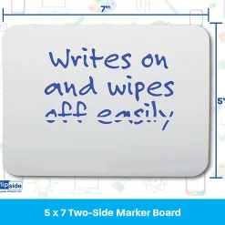 Flipside Products Two-Sided Dry-Erase Boards, 5