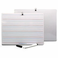Flipside Two-Sided Non-Magnetic Unframed Dry-Erase Whiteboards, 9" x 12", White, Pack Of 12
