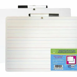 Flipside Two-Sided Non-Magnetic Unframed Dry-Erase Whiteboards, 9