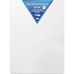 Flipside Unframed Dry-Erase Whiteboard, 18" x 24", White