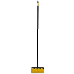 10" Floor Scrub, Plastic Block, Bi Level, Polypropylene Fill