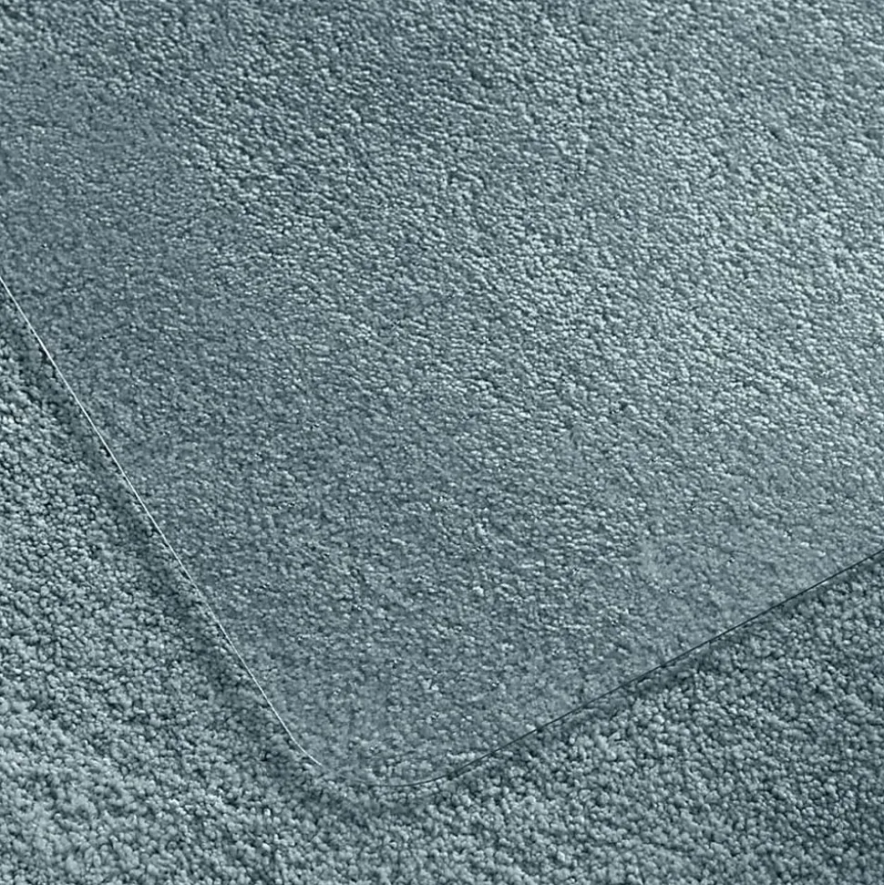 Floortex Advantagemat® Plus APET Rectangular for Low/Standard Pile Carpets - 46"x60" - 60"x46"x 0.087" Depth x 0.087" Thickness - NCCMFLAG0006