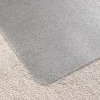 Floortex® Advantagemat® Vinyl Lipped Chair Mat for Carpets up to 3/8", 45" x 53", Clear