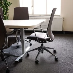 Floortex® Advantagemat® Vinyl Rectangular Chair Mat for Carpets up to 1/4