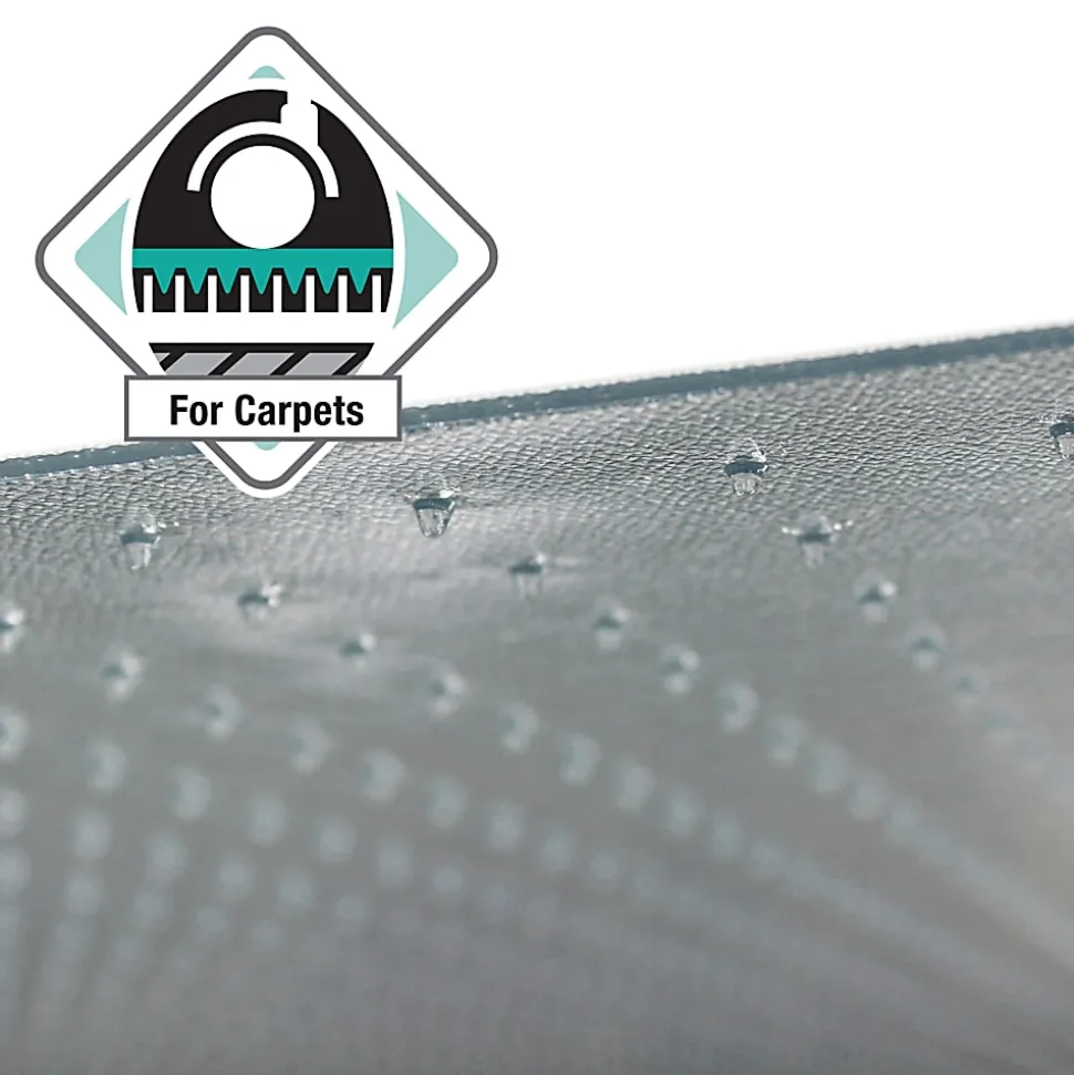 Floortex® Advantagemat® Vinyl Rectangular Chair Mat for Carpets up to 1/4", 48" x 118", Clear, NRCMFLVG0083