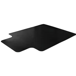 Floortex® Advantagemat® Vinyl Lipped Chair Mat for Carpets, 36