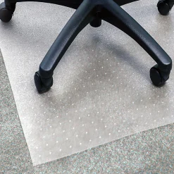Floortex® Advantagemat® Vinyl Rectangular Chair Mat for Carpets up to 1/4", 48" x 118", Clear, FR1130025EV