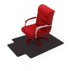 Floortex® Advantagemat® Vinyl Lipped Chair Mat for Carpets, 45