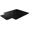 Floortex® Advantagemat® 45" x 53" Black Vinyl Lipped Chair Mat for Carpets