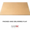 Floortex® Cleartex® Enhanced Polymer Lipped Chair Mat for Carpets up to 3/8", 36" x 48", Clear