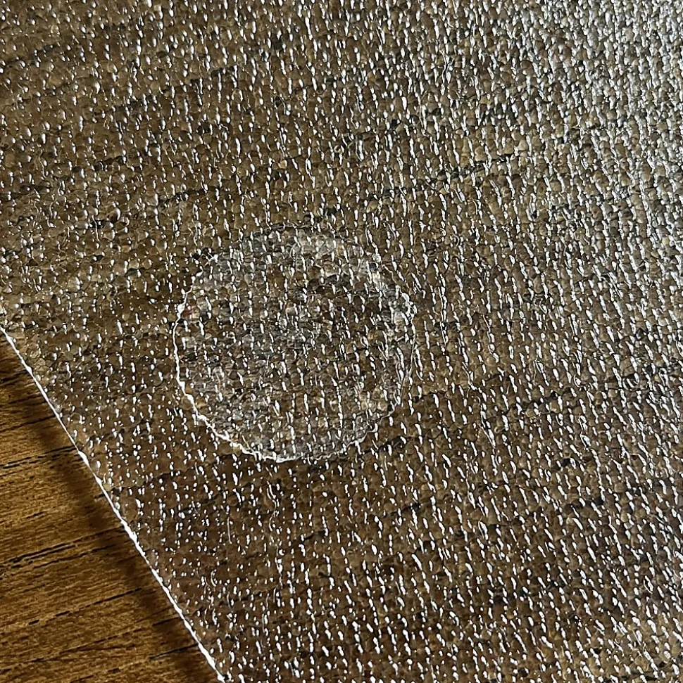 Floortex® Cleartex® Evolutionmat® Rectangular Anti-Slip Chair Mat for Hard Floors and Very Low Pile Carpets, 48" x 60", Clear