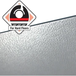 Floortex Cleartex XXL Ultmat Polycarbonate Chair Mat For Hard Floors/Low-Pile Carpet, 79