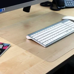 Floortex® Desktex® Polycarbonate Rectangular Desk Pad, 20