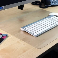 Floortex® Desktex® Polycarbonate Rectangular Desk Pad, 20