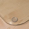 Floortex® Desktex® 19" x 24" Glass Desk Pad