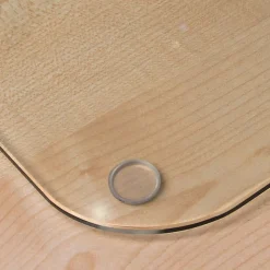 Floortex® Desktex® 19" x 24" Glass Desk Pad